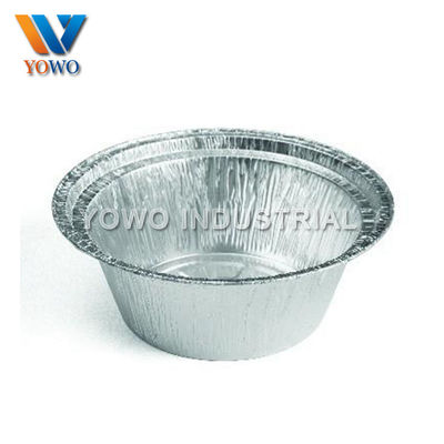 SASO a approuvé les tasses rondes de cuisson du papier d'aluminium 1.5lb